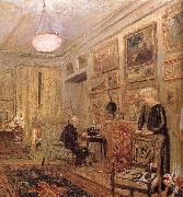 Edouard Vuillard Black in the room oil